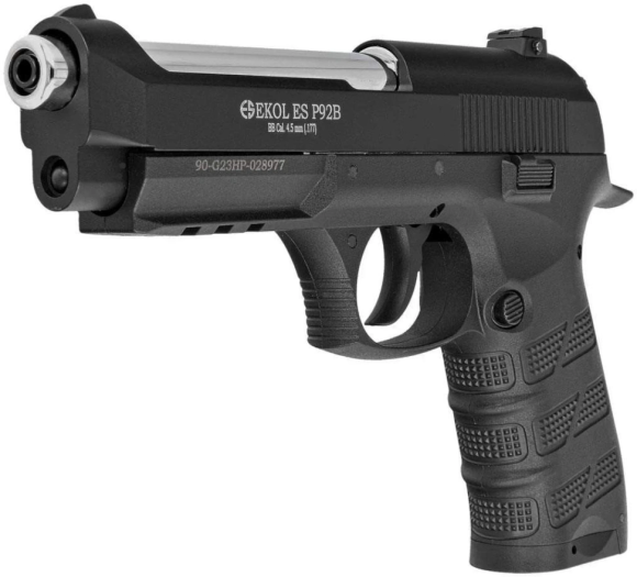 Пневматичний пістолет EKOL ES P92 Blowback Пневматичний пістолет EKOL ES P92 Blowback