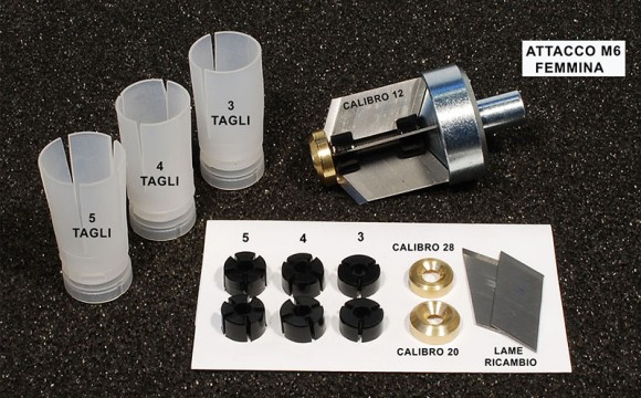 Набор для резки OMV Wad slitter Taglia Borre Kit 12ga & 20ga 3-4-5 petals