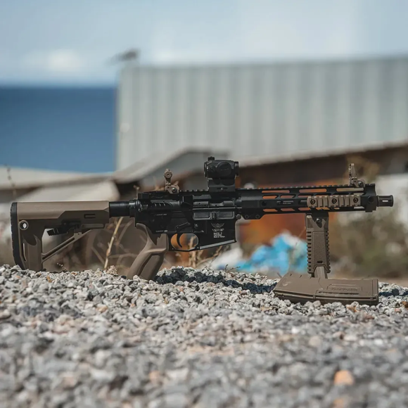 Пістолетна рукоятка KEY-ARMA KEY-102 для AR-15 з еластичним полімером, Black Пістолетна рукоятка KEY-ARMA KEY-102 для AR-15 з еластичним полімером, Black