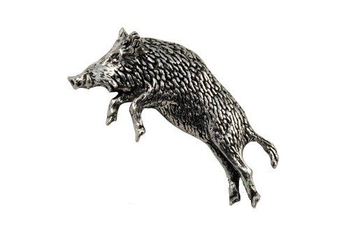 Значок "Кабан в прыжке" (А55)