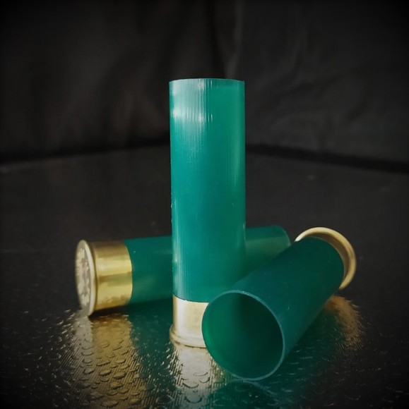 Гільза нова декапсульована 12 К. 50 шт. в упаковці.