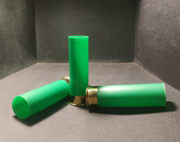 Гільза нова декапсульована 12 К. 50 шт. в упаковці.