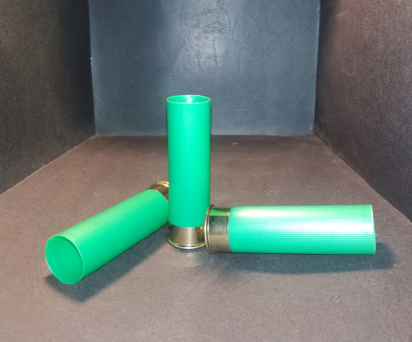 Гільза нова декапсульована 12 К. 50 шт. в упаковці.