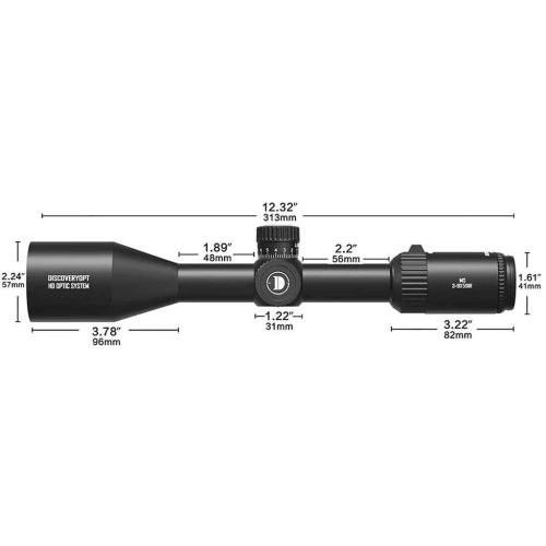 Приціл DISCOVERY OPTICS MS 3-9X50 IR (25.4 мм, підсвічування)