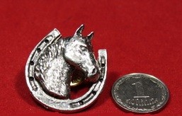 Значок "Счастливая подкова" (А62)