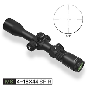 Приціл DISCOVERY OPTICS MS 4-16X44 SFIR SFP-MOA (30 мм, підсвічування)