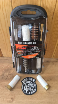 Польовий тактичний набір для чистки гладкоствольної зброї 12-го калібру.