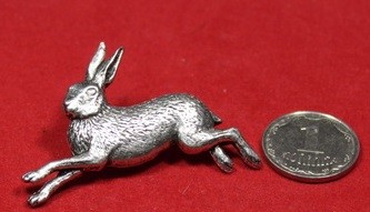 Значок "Бегущий заяц" (А2)