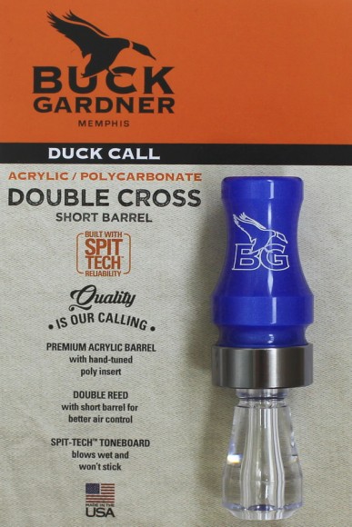 Двухязычковый манок на крякву Double Cross Aсrylic /Poly