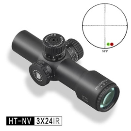 Приціл DISCOVERY OPTICS HT-NV 3X24 IR (30 мм, підсвічування)