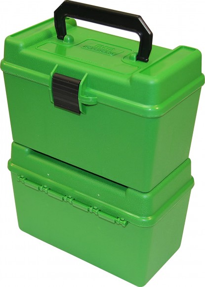Коробка-кейс MTM RM-H-50 Delux green 243 308 6.5 creed