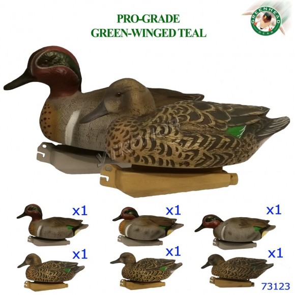 Опудала чирка Pro-Grade Green-Wing Teal 73123
