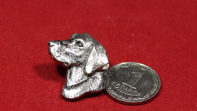 Значок "Голова лабродора" (А23)