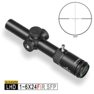 Приціл DISCOVERY OPTICS LHD 1-6X24FIR SFP (34 мм, з підсвічуванням)