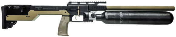 Пневматична гвинтівка (PCP) ZBROIA Sapsan TAC-MC 550/700 (кал. 4,5 мм, coyote)
