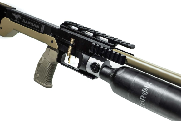 Пневматична гвинтівка (PCP) ZBROIA Sapsan TAC-MC 550/700 (кал. 4,5 мм, coyote)