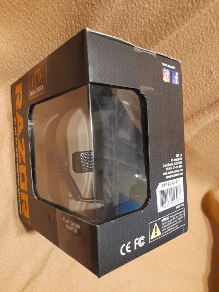 Захисні активні навушники Walkers Razor Slim FDE