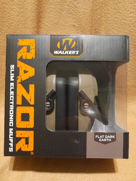 Захисні активні навушники Walkers Razor Slim FDE