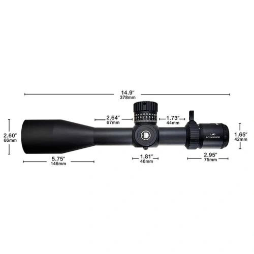 Приціл DISCOVERY OPTICS LHD 8-32X50SFIR SFP-L (30 мм, з підсвічуванням)