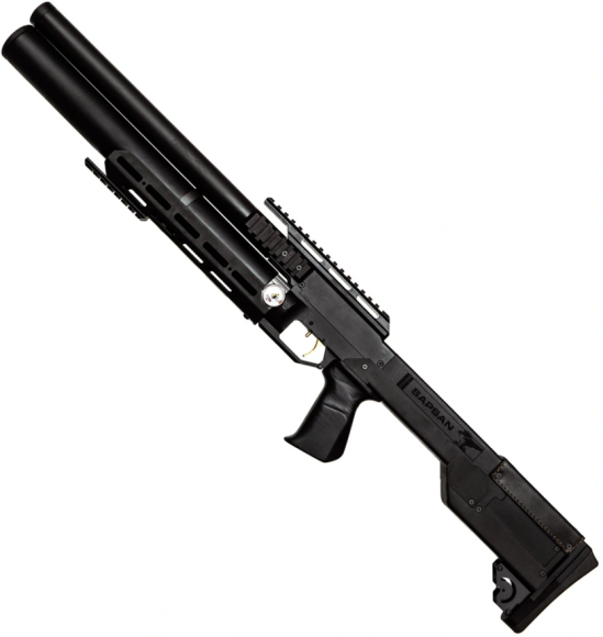 Пневматична гвинтівка (PCP) ZBROIA Sapsan TAC-M 550/300 (кал. 4,5 мм, чорний)