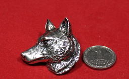 Значок "Голова волка" (А66)