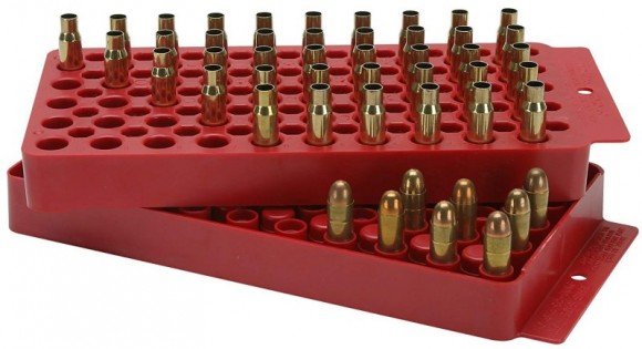 Універсальна підставка для релоадінга MTM Universal Reloading tray box red Універсальна підставка для релоадінга MTM Universal Reloading tray box red