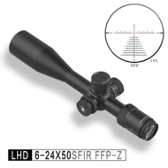 Приціл DISCOVERY OPTICS LHD 6-24X50 SFIR FFP-Z ZERO-STOP (30 мм, з підсвічуванням)