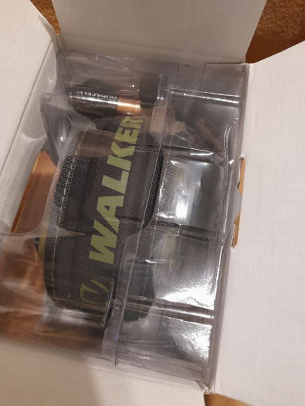 Захисні активні навушники Walkers Razor Slim Olive "Patriot"