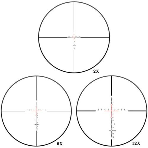 Приціл DISCOVERY OPTICS HD 2-12X24 SFIR FFP (30 мм, з підсвічуванням)